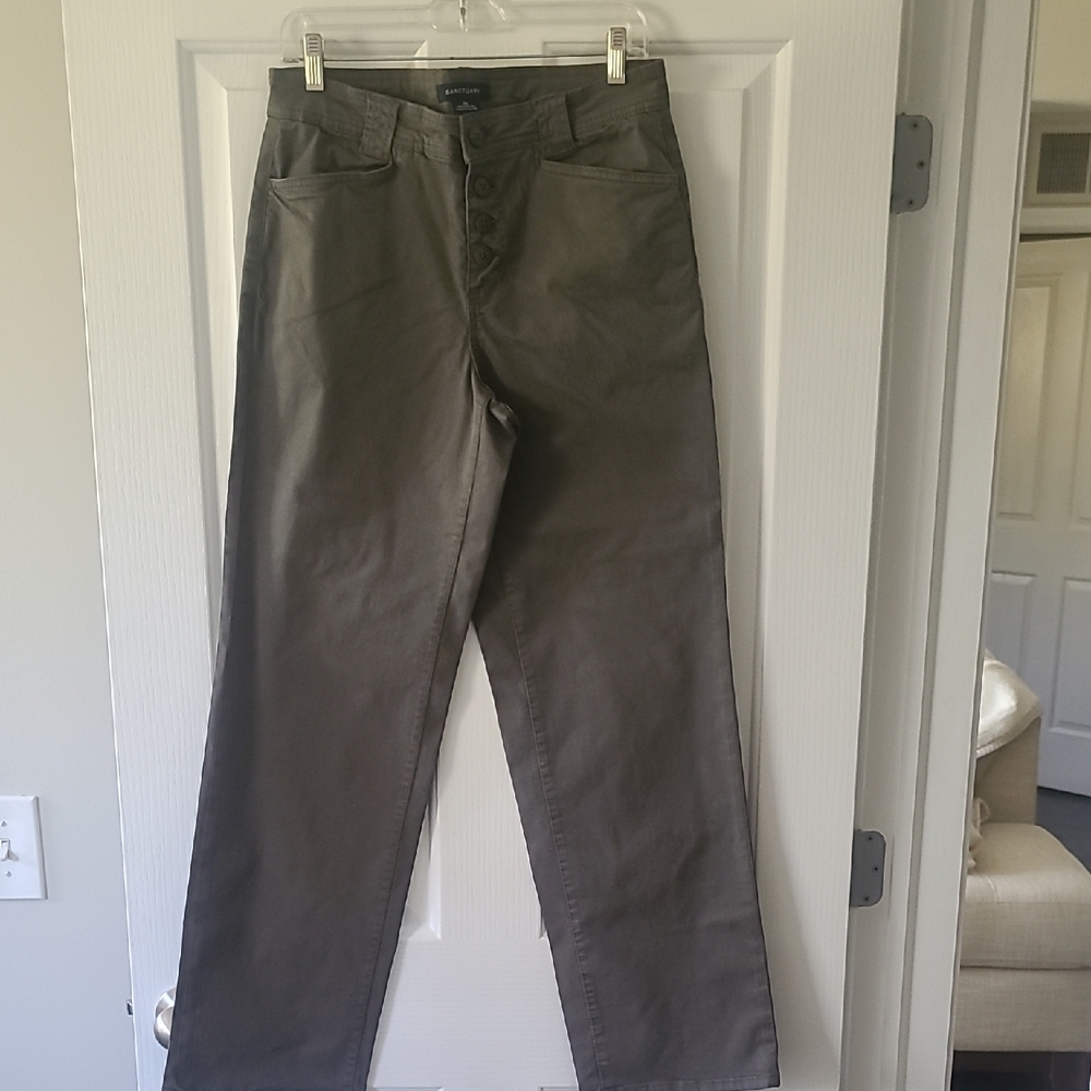 Sanctuary Women's Olive Wide Leg Pants